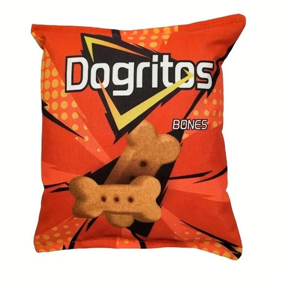 Dogritos Bones Dog Plush Toy - Picture 2 of 4